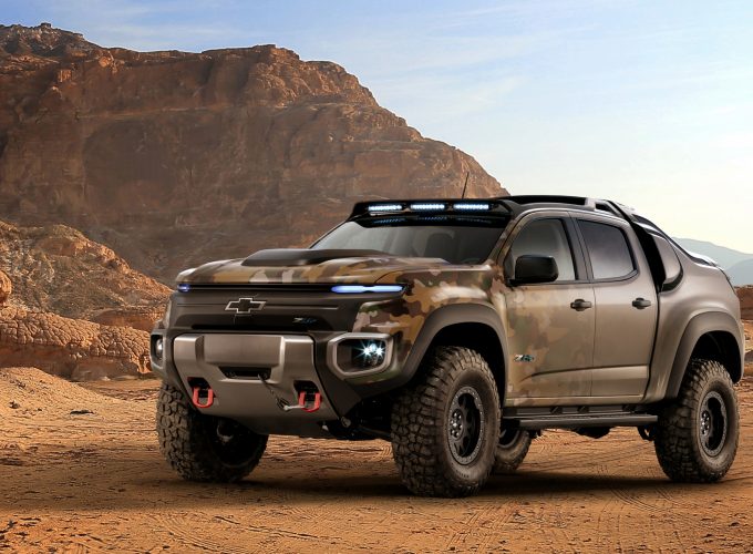 Wallpaper Chevrolet Colorado ZH2, Electric cars, U.S. Army, Vehicle, Military 7590914474